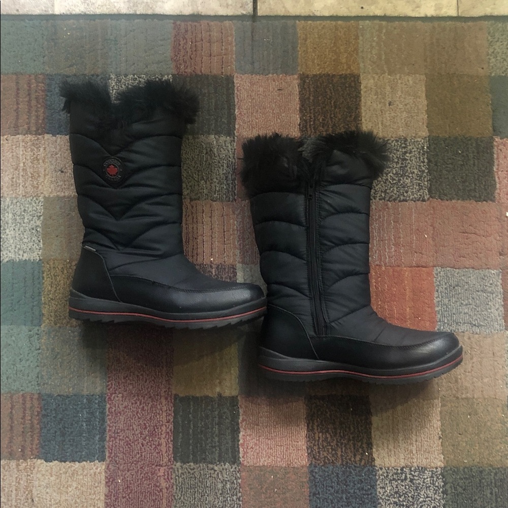 Cougar Black Quilted ‘Blair’ Winter Boots